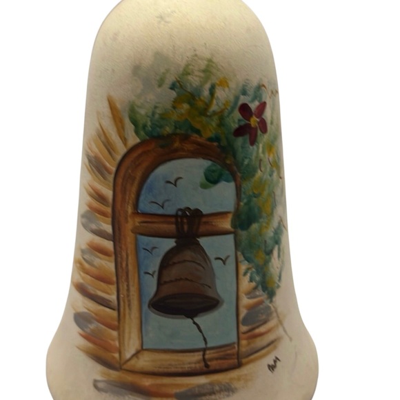 Vintage San Juan Capistrano Sandstone Hand painted Chime. 1986 Pre Owned. - Picture 2 of 5